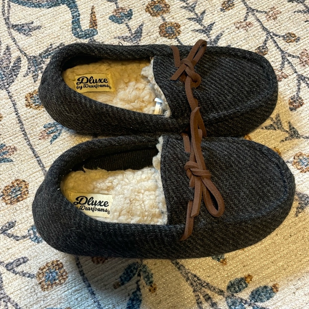 Target moccasin slippers size 11-12